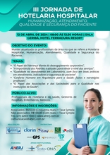 III Jornada de Hotelaria Hospitalar 